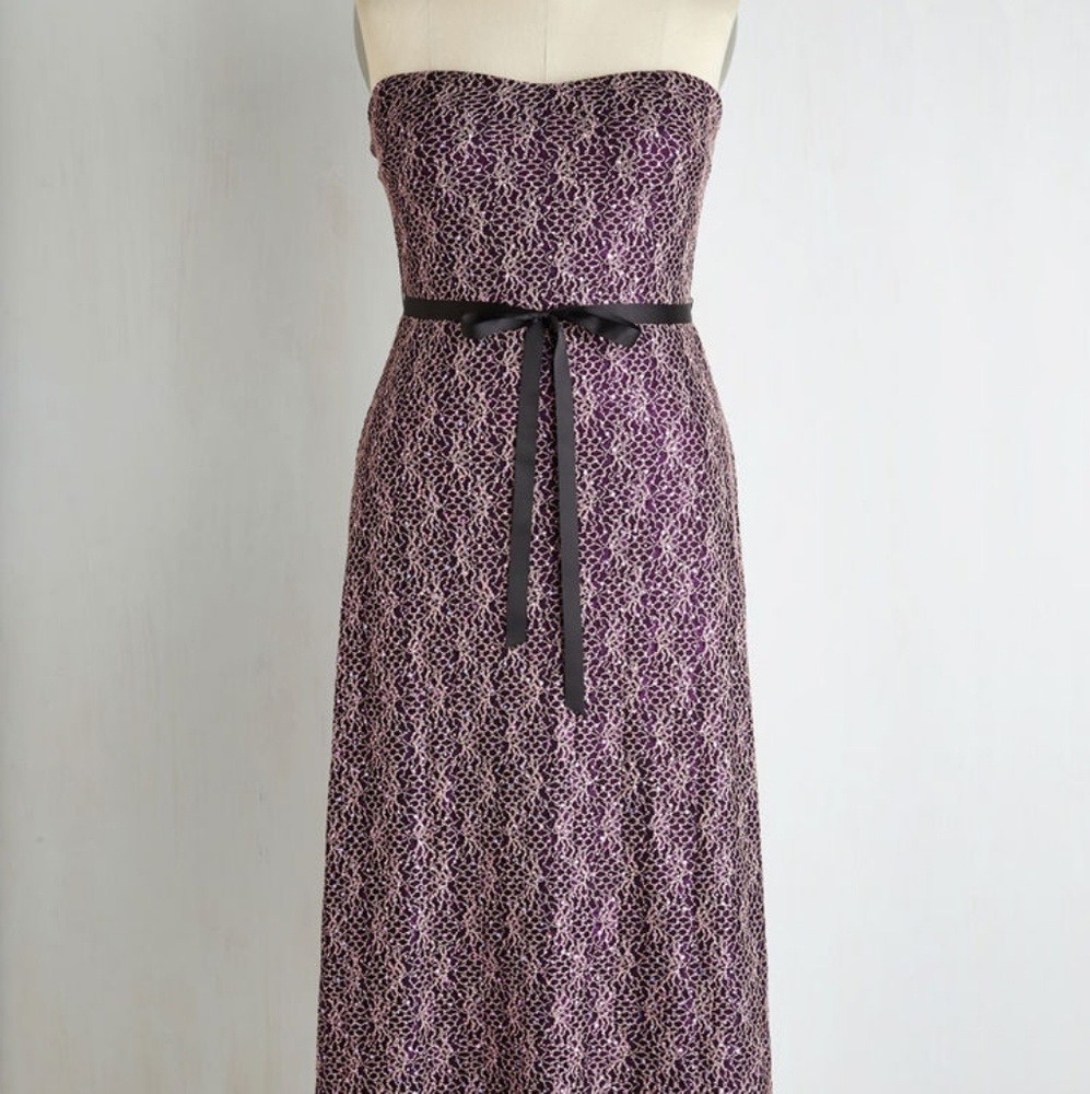 Dash of Flashy Dress in Amethyst in 1X